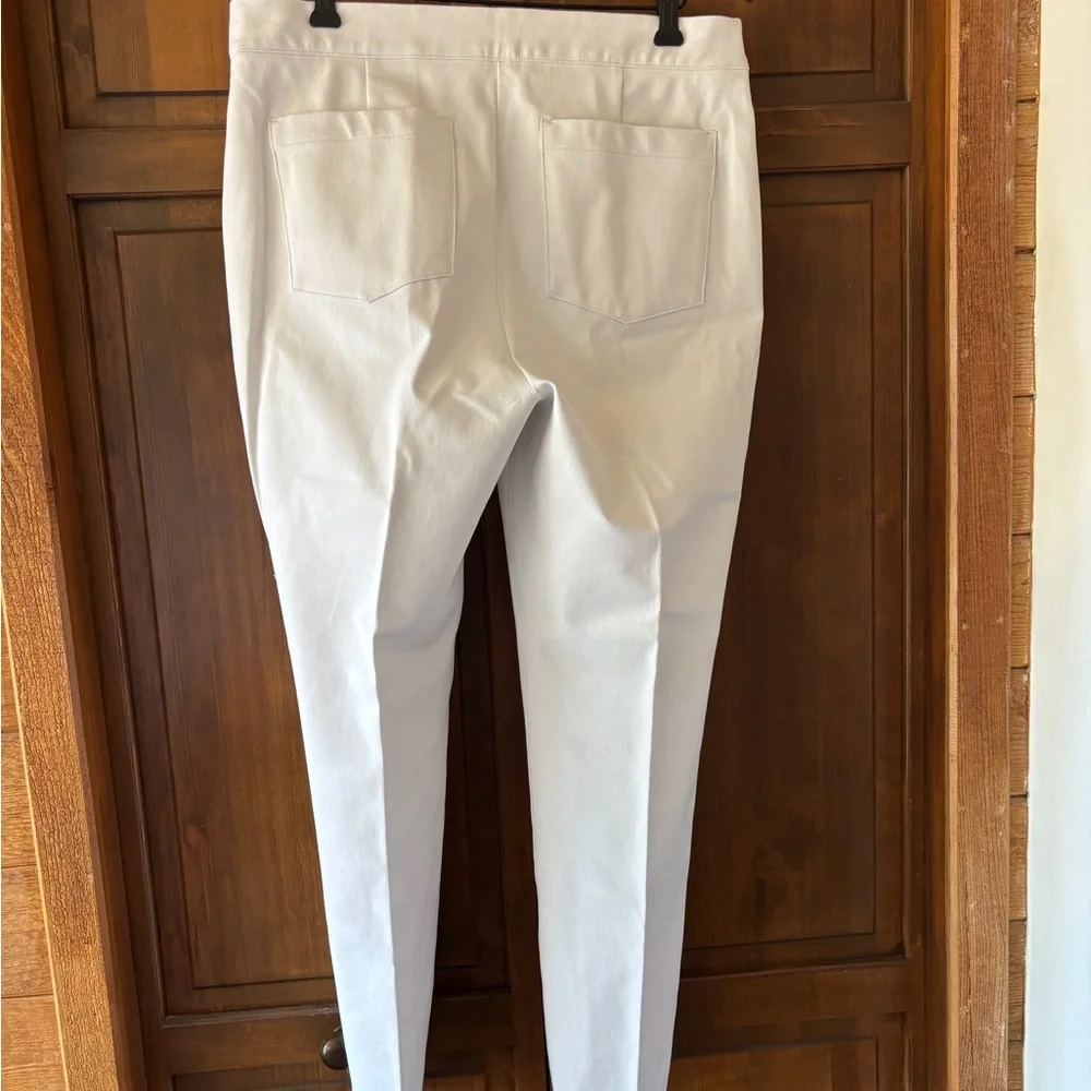 SPANX White and Gray Ponte Pants - Picture 2 of 4
